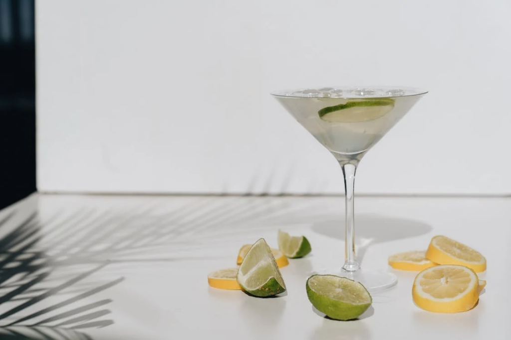 margarita classic with lemons and limes